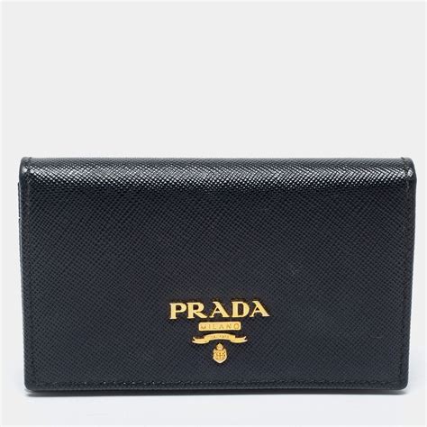 prada womens card holder|prada leather wallets for women.